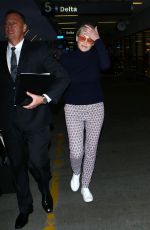 SHARON STONE at Los Angeles International Airport 09/11/2016