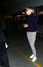 SHARON STONE at Los Angeles International Airport 09/11/2016