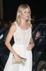 SIENNA MILLER at Cartier Store Grand Reopening on Fifth Avenue in New York 09/07/2016