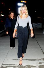 SIENNA MILLER Out for Dinner at Waverly Inn in West Village 09/27/2016