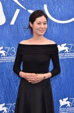SO-RI MOON at 73rd Venice Film Festival Jury Photocall in Venice 08/31/2016
