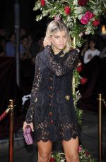 SOFIA RICHIE at Dolce & Gabbana Boutique Opening in Milan 09/25/2016