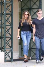 SOFIA VERGARA Leaves Mayfair in West Hollywood 09/13/2016