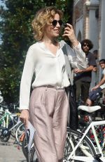 SONIA BERGAMASCO Out and About in Venice 09/04/2016