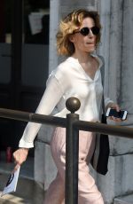 SONIA BERGAMASCO Out and About in Venice 09/04/2016