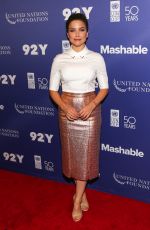 SOPHIA BUSH at 2016 Social Good Summit in New York 09/18/2016