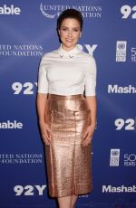 SOPHIA BUSH at 2016 Social Good Summit in New York 09/18/2016