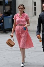 SOPHIE ELIS-BEXTOR Arrives at BBC Radio 1 Studio in London 09/02/2016