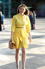 SOPHIE ELLIS BEXTOR at BBC Breakfast Studios in Manchester 09/01/2016