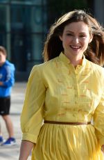 SOPHIE ELLIS BEXTOR at BBC Breakfast Studios in Manchester 09/01/2016