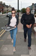 SOPHIE GRADON at Dr Trijon Esho Out in Newcastle 09/01/2016