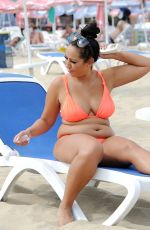 SOPHIE KASAEI in Bikini at a Beach in Australia 08/30/2016