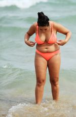 SOPHIE KASAEI in Bikini at a Beach in Australia 08/30/2016
