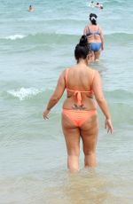 SOPHIE KASAEI in Bikini at a Beach in Australia 08/30/2016