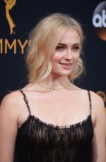 SOPHIE TURNER at 68th Annual Primetime Emmy Awards in Los Angeles 09/18/2016