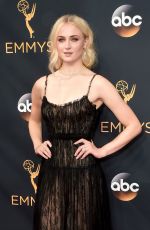 SOPHIE TURNER at 68th Annual Primetime Emmy Awards in Los Angeles 09/18/2016