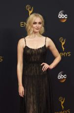 SOPHIE TURNER at 68th Annual Primetime Emmy Awards in Los Angeles 09/18/2016
