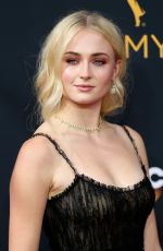 SOPHIE TURNER at 68th Annual Primetime Emmy Awards in Los Angeles 09/18/2016