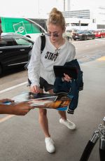 SOPHIE TURNER at LAX Airport in Los Angeles 09/19/2016