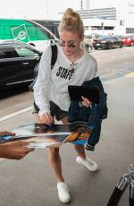 SOPHIE TURNER at LAX Airport in Los Angeles 09/19/2016