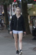 SOPHIE TURNER Out and About in London 08/26/2016