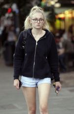 SOPHIE TURNER Out and About in London 08/26/2016