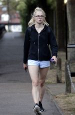 SOPHIE TURNER Out and About in London 08/26/2016