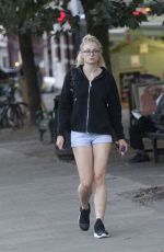 SOPHIE TURNER Out and About in London 08/26/2016