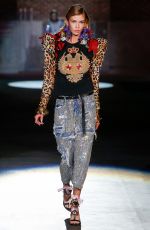 STELLA MAXWELL at Dsquared2 Spring/Summer 2017 Fashion Show at Milan Fashion Week