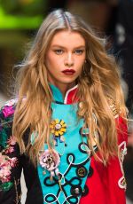 STELLA MAXWELL on the Runway at Dolce & Gabbana Spring/Summer 2017 Fashion Show in Milan 09/25/2016