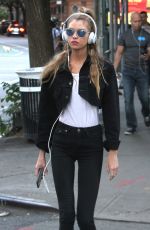 STELLA MAXWELL Out in New York 09/03/2016