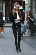 STELLA MAXWELL Out in New York 09/03/2016