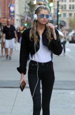 STELLA MAXWELL Out in New York 09/03/2016