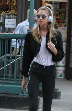 STELLA MAXWELL Out in New York 09/03/2016