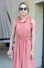SUKI WATERHOUSE Leaves Excelsior Hotel in Venice 09/06/2016