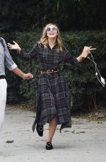 SUKI WATERHOUSE Out and About in Venice 09/07/2016
