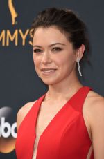 TATIANA MASLANY at 68th Annual Primetime Emmy Awards in Los Angeles 09/18/2016