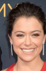 TATIANA MASLANY at 68th Annual Primetime Emmy Awards in Los Angeles 09/18/2016