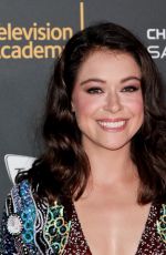 TATIANA MASLANY at Television Academy Reception for Emmy Nominees in West Hollywood 09/16/2016
