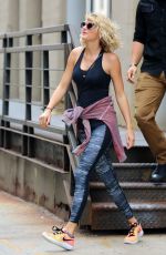 TAYLOR SWIFT Leaves a Gym in New York 09/06/2016