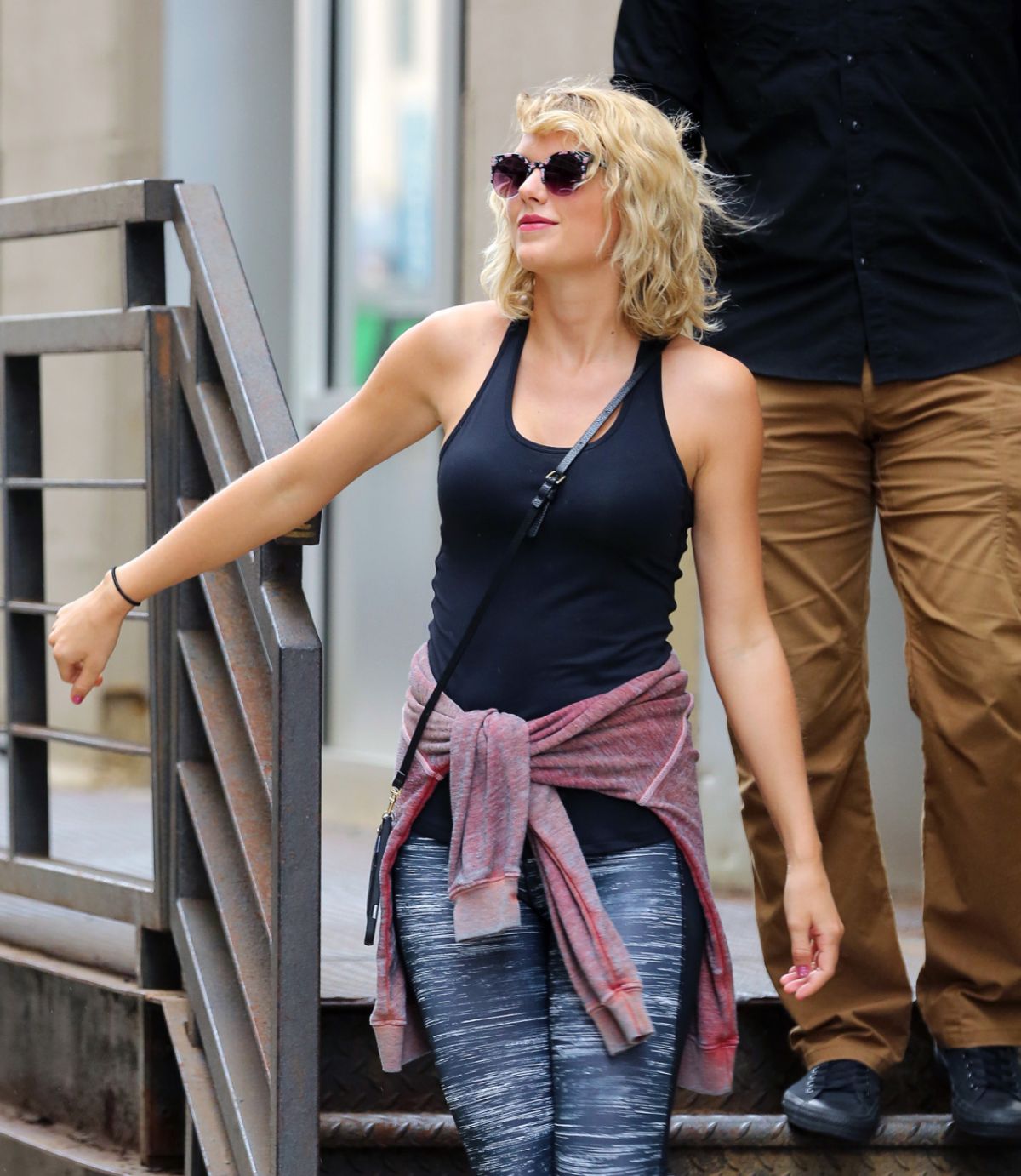 Taylor Swift Style — Leaving the gym, New York City, NY