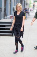TAYLOR SWIFT Leaves a Gym in New York 09/07/2016