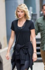 TAYLOR SWIFT Leaves a Gym in New York 09/07/2016