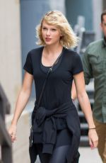 TAYLOR SWIFT Leaves a Gym in New York 09/07/2016
