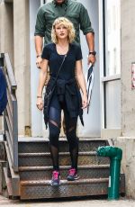 TAYLOR SWIFT Leaves a Gym in New York 09/07/2016