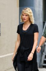TAYLOR SWIFT Leaves a Gym in New York 09/07/2016