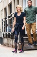 TAYLOR SWIFT Leaves a Gym in New York 09/07/2016