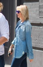 TAYLOR SWIFT Outside Her Gym in New York 08/31/2016