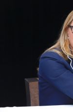 TEA LEONI at a Press Conference in Toronto 09/24/2016