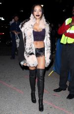 TINASHE at Alexander Wang Fashion Show at New York Fashion Week 09/10/2016